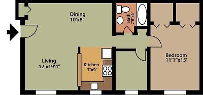 Standard One Bedroom